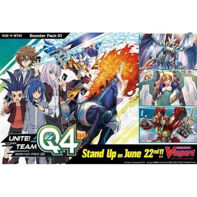 Unite Team Q4 booster pack Unite Team Q4 booster pack